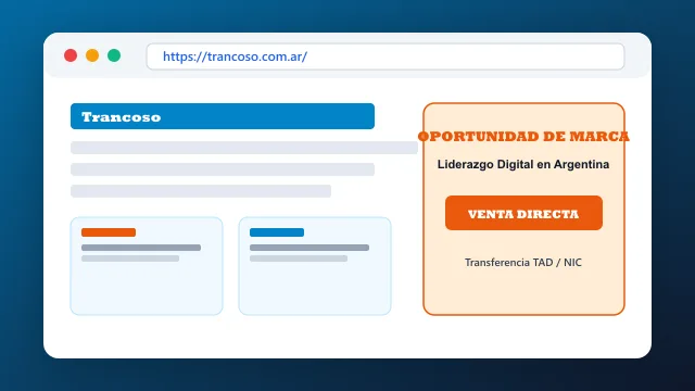 Modelo de aplicación comercial y proyectos digitales para trancoso.com.ar